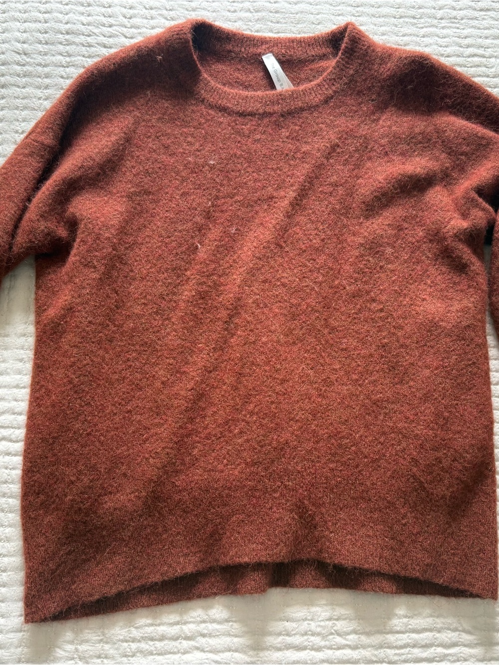 Babaton Crewneck Sweater in Rust